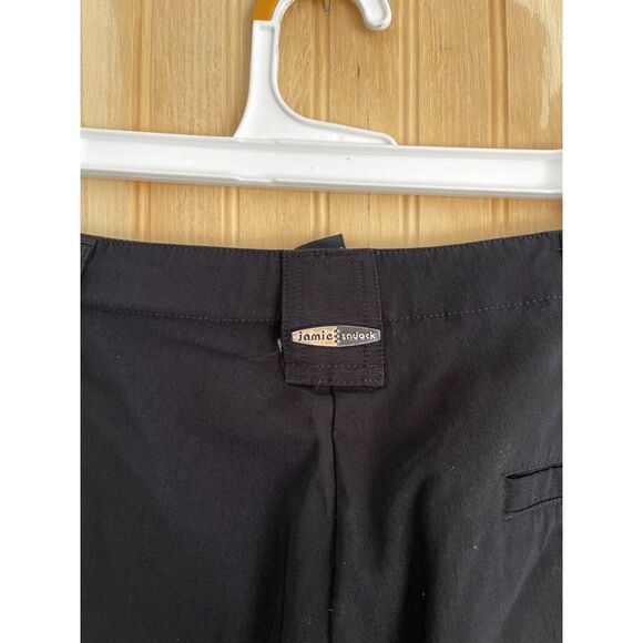 Samie Sadock performance bermuda shorts sports golf black stretch women 8 - Picture 4 of 7